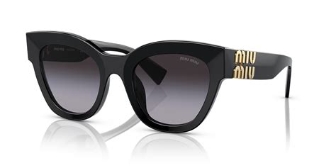 Miu Miu MU 01YS 51 Grey Gradient & Black .